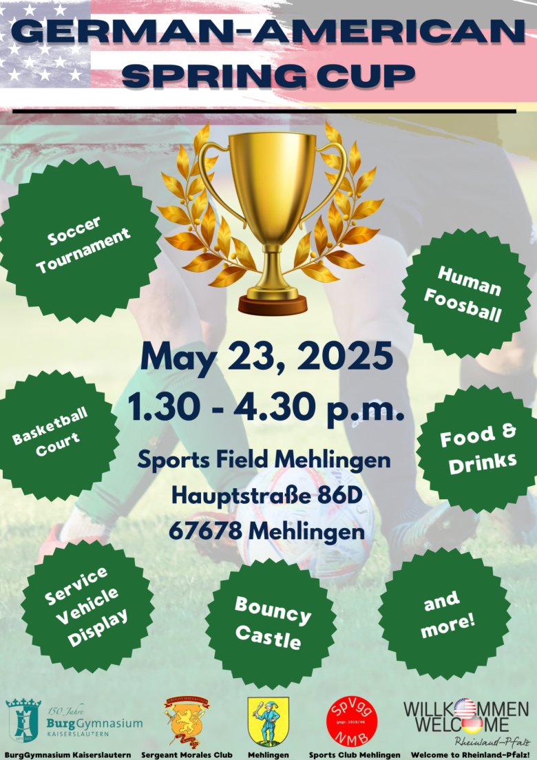 German-American SpringCup (Poster) - 1