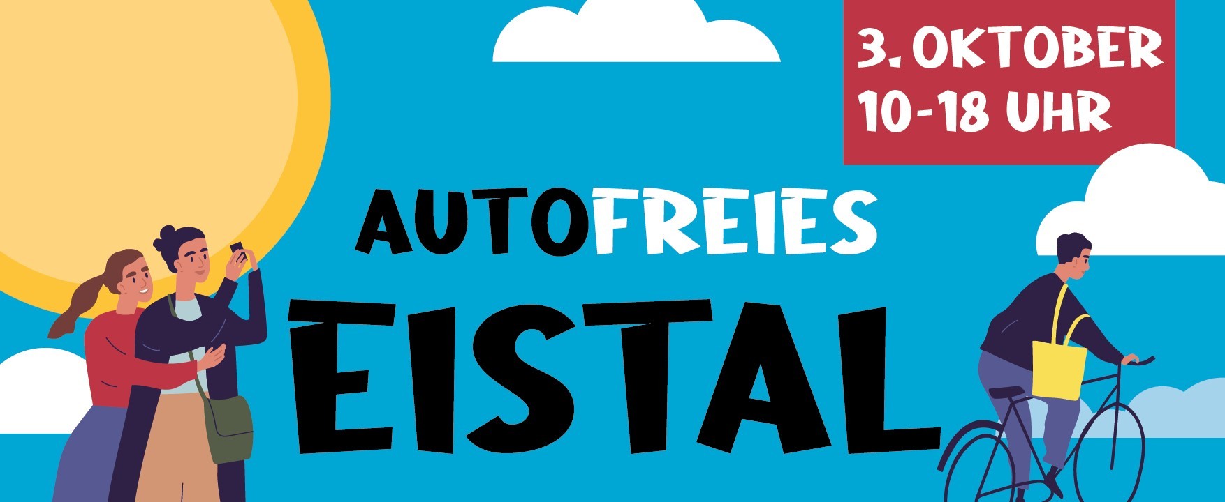 Autofreies Eistal Banner Logo