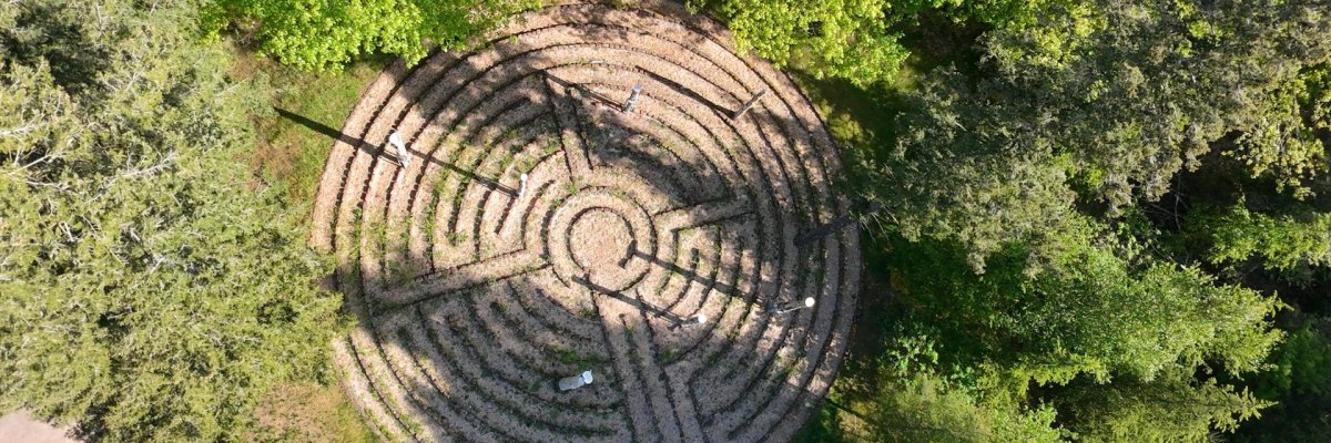 Labyrinth am Lebenspfad
