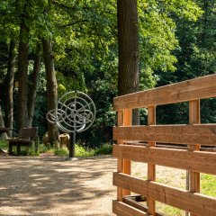 Sonnenweg an den Schwarzweihern