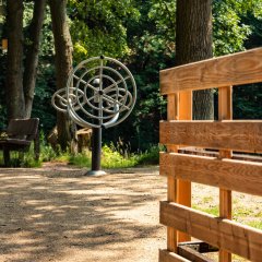 Sonnenweg an den Schwarzweihern