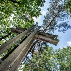 Labyrinth am Lebenspfad Kreuz