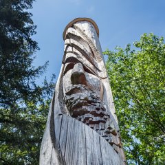 Labyrinth am Lebenspfad Säule