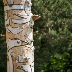 Labyrinth am Lebenspfad Säule
