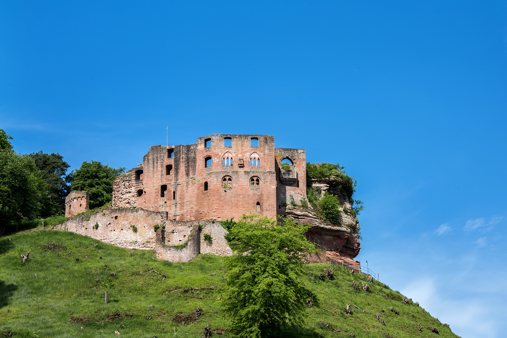 Frankenstein Burgruine 2018