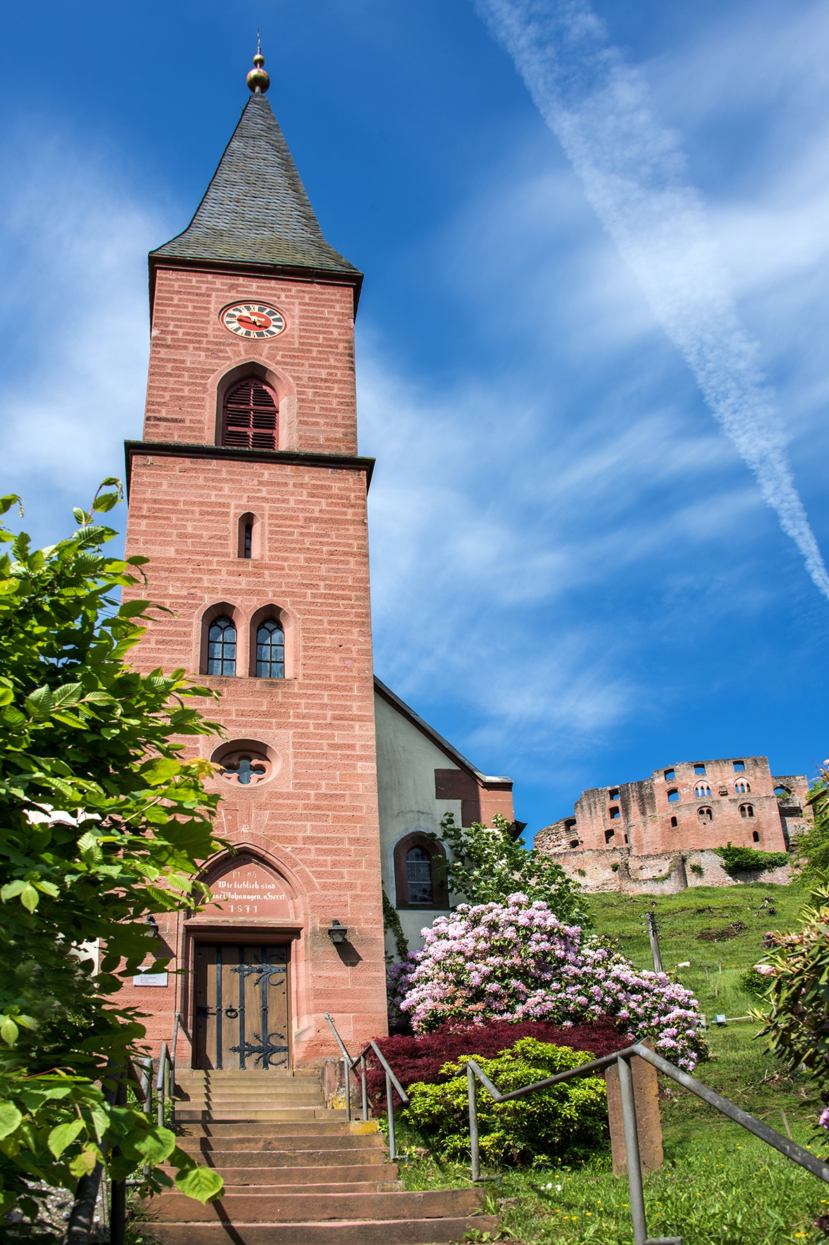 Frankenstein Burgruine 2018