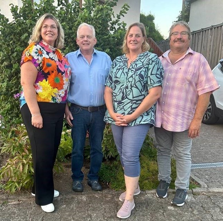 Foto Mehlingen Bürgermeisterin und Beigeordnete