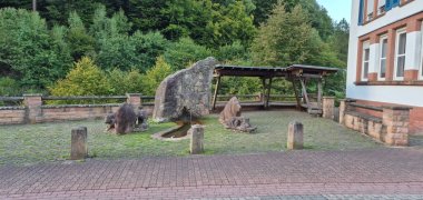 Brunnen in der Lauterstraße in Waldleiningen